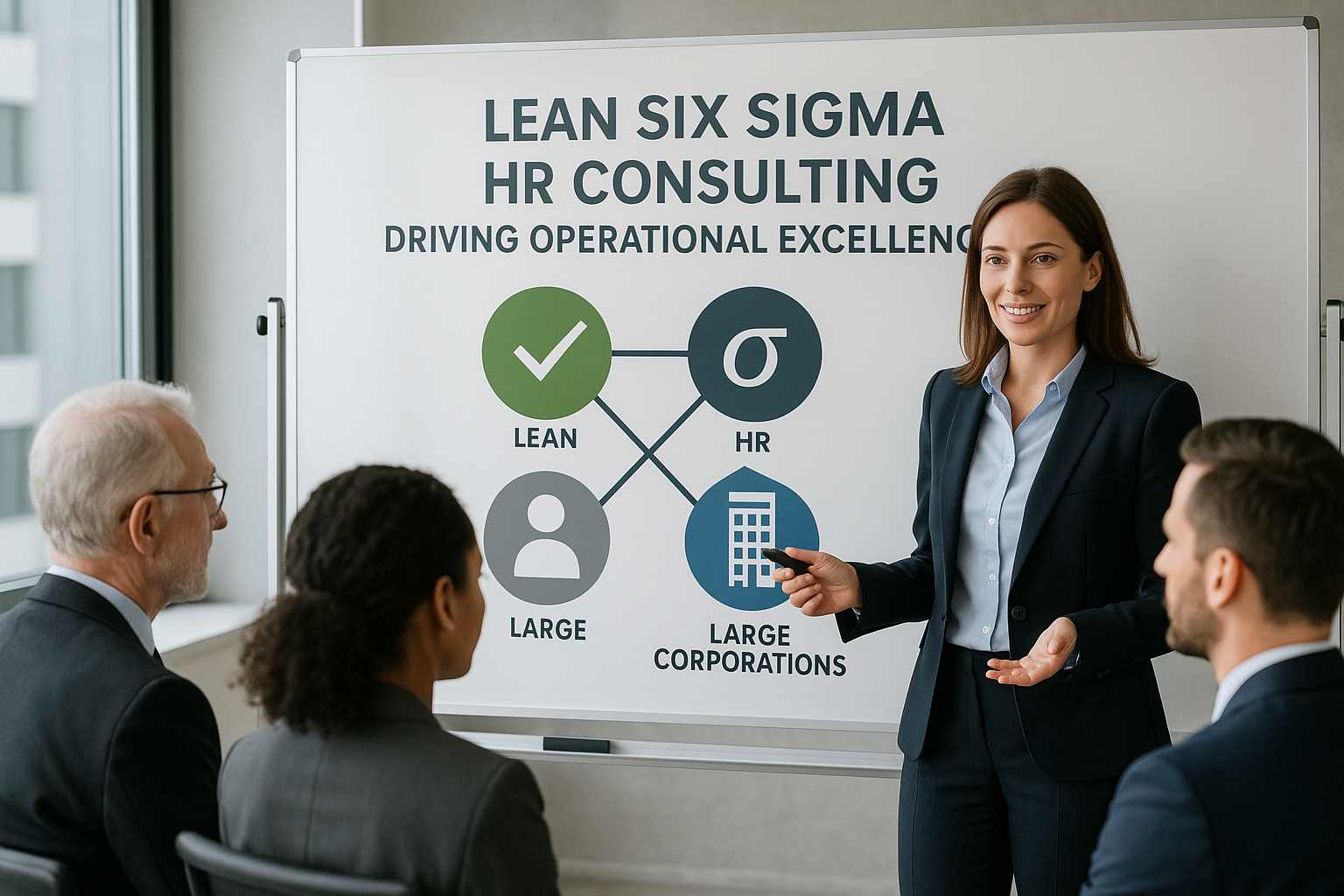 Lean Six Sigma HR Consulting for Large Corporations: Driving Operational Excellence
